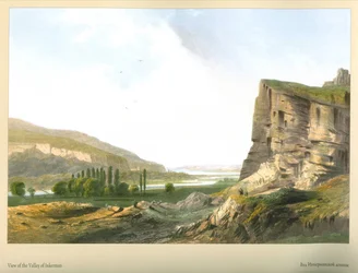 Carlo Bossoli. View of the Inkerman Valley